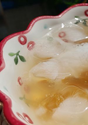 Hình của món Dừa bưởi.