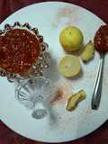 Instant lime pickle (sweet and sour)