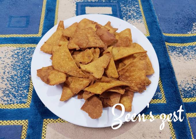 wheat flour chips