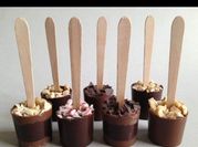A picture of dark chocolat