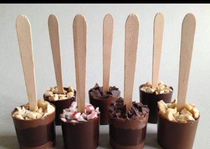 Simple Way to Make Super Quick Homemade Hot Chocolate Dip Sticks