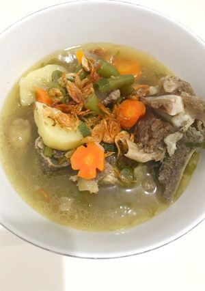 Foto resep Sop tulang tetelan