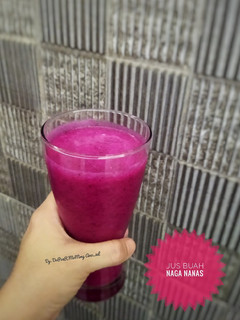 Foto resep Jus Buah Naga Nanas