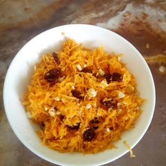 A picture of Carrot salad #authour marathon.