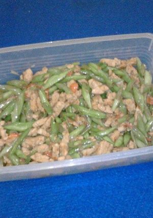 Foto resep Oseng tempe buncis saos tiram