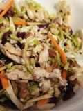 Simple slaw salad with Chicken