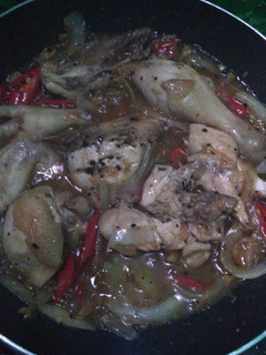 Foto resep Ayam lada hitam simple