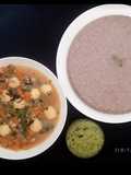 Black Rice Thatte Idli, Spinach Coconut Chutney & Whey Veg Soup