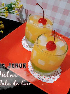 Foto resep Es Jeruk Melon Naco
