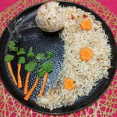 A picture of Butter Garlic Rice.