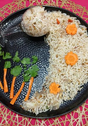 A picture of Butter Garlic Rice.