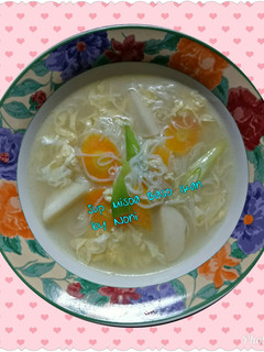 Foto resep Sup Misoa Baso Ikan