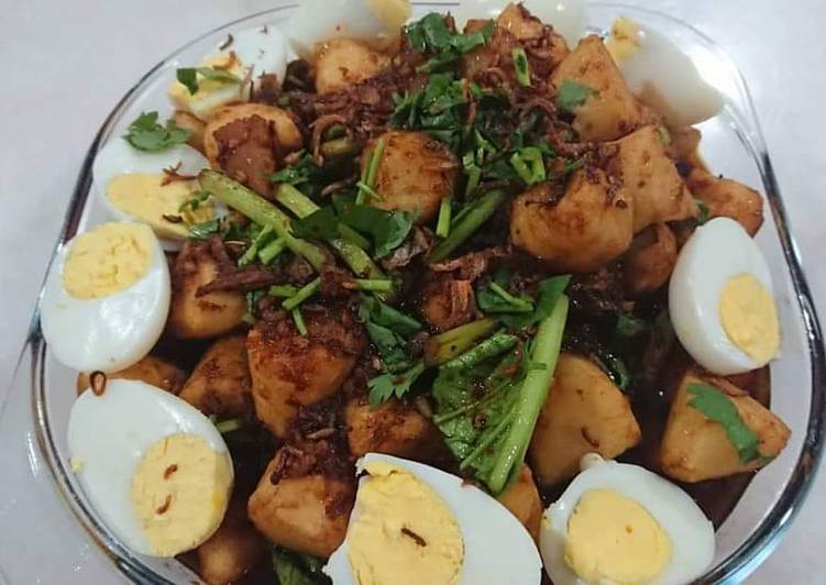 Langkah Langkah Memasak Lontong Goreng yang Praktis