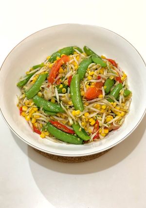 Foto resep Toge pelangi