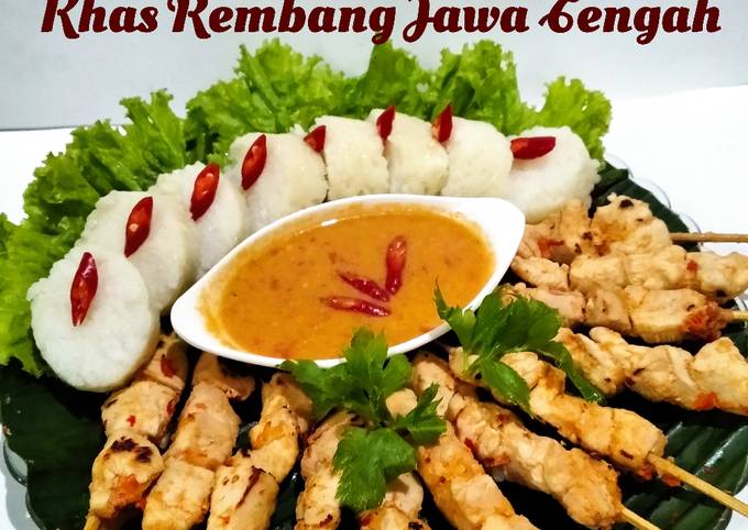 Cara Gampang Menyiapkan Lontong sate Srepeh khas Rembang-Jawa Tengah, Lezat Sekali