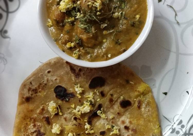 How to Make Perfect Dum aloo you with paneer paratha