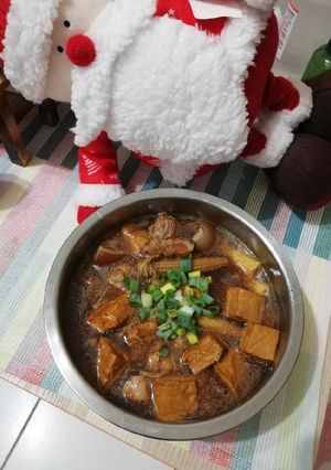 媽媽味豆干滷肉 的食譜成品照片