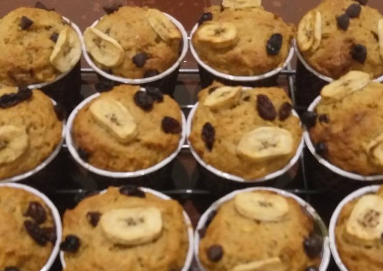 Muffin pisang kepok