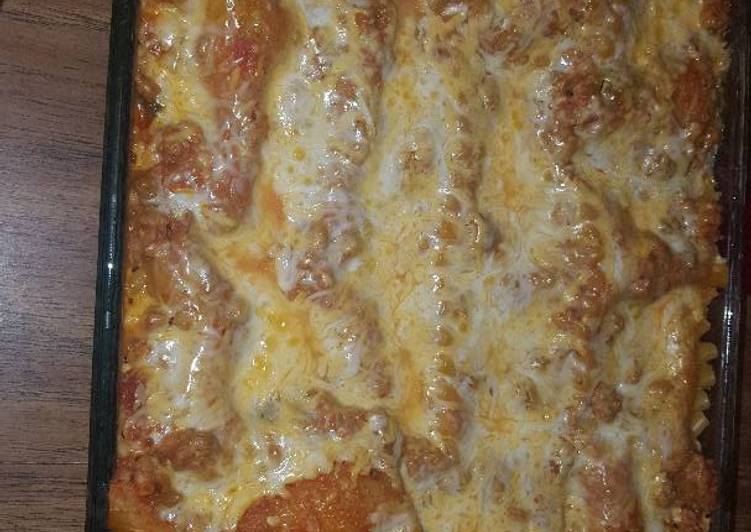 Recipe of Homemade Taco Lasagna