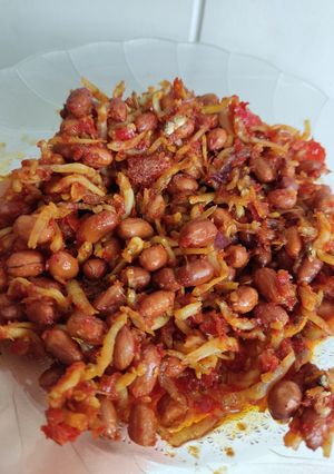 Foto resep Teri kacang balado