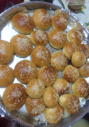 صورة لوصفة خبز البرجر