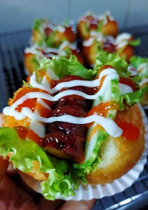 Foto resep Donat sosis uul