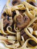 Herby Pasta and Mushroom for One
