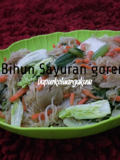 Foto resep Bihun Sayuran goreng