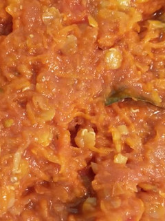 Una foto de Boloñesa vegetariana con lentejas