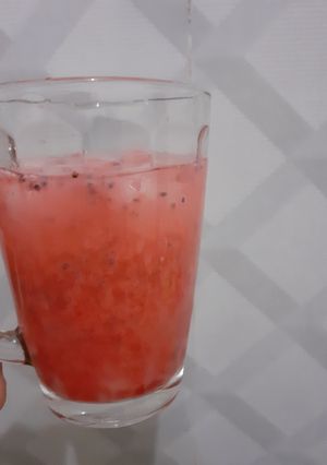 Foto resep Es yakult selasih