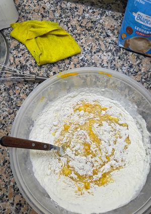 Una foto de Budín de Mango
