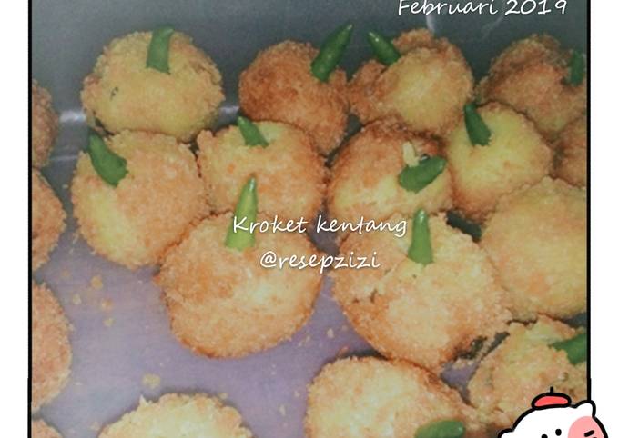 Bagaimana Membuat Kroket kentang (jual 1000 masih untung), Sempurna