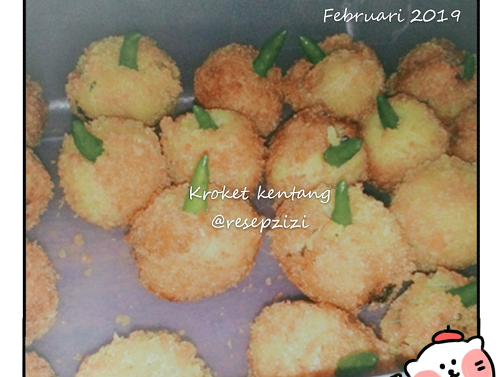 Bagaimana Membuat Kroket kentang (jual 1000 masih untung), Sempurna