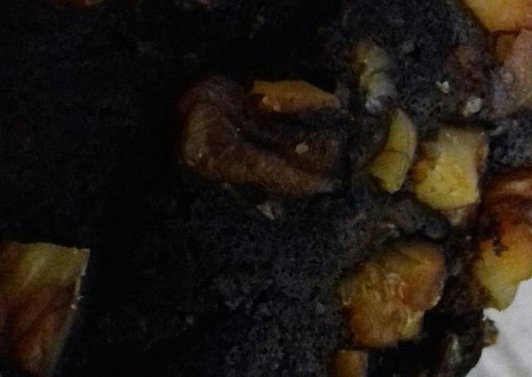 Eggless brownie