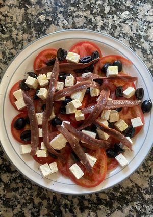 Una foto de Mi ensalada griega