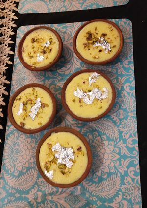 A picture of Shahi phirni.