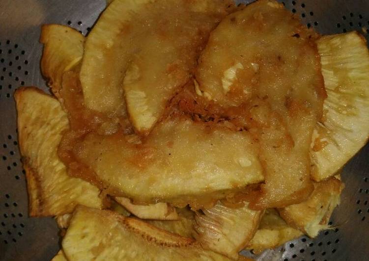 Cara Memasak Sukun goreng ala wani Yang Sederhana