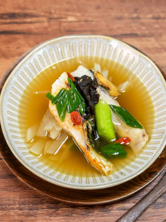 【老菜脯烏魚蘿蔔籤湯】小寒節氣燉湯,味美價廉富營養 的食譜成品照片