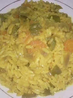 صورة لوصفة أرز بالخضار 🍚🍛😋