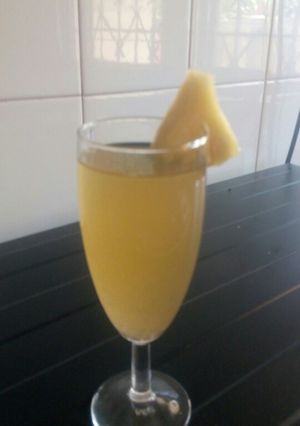 A picture of Pineapple Skin Juice.