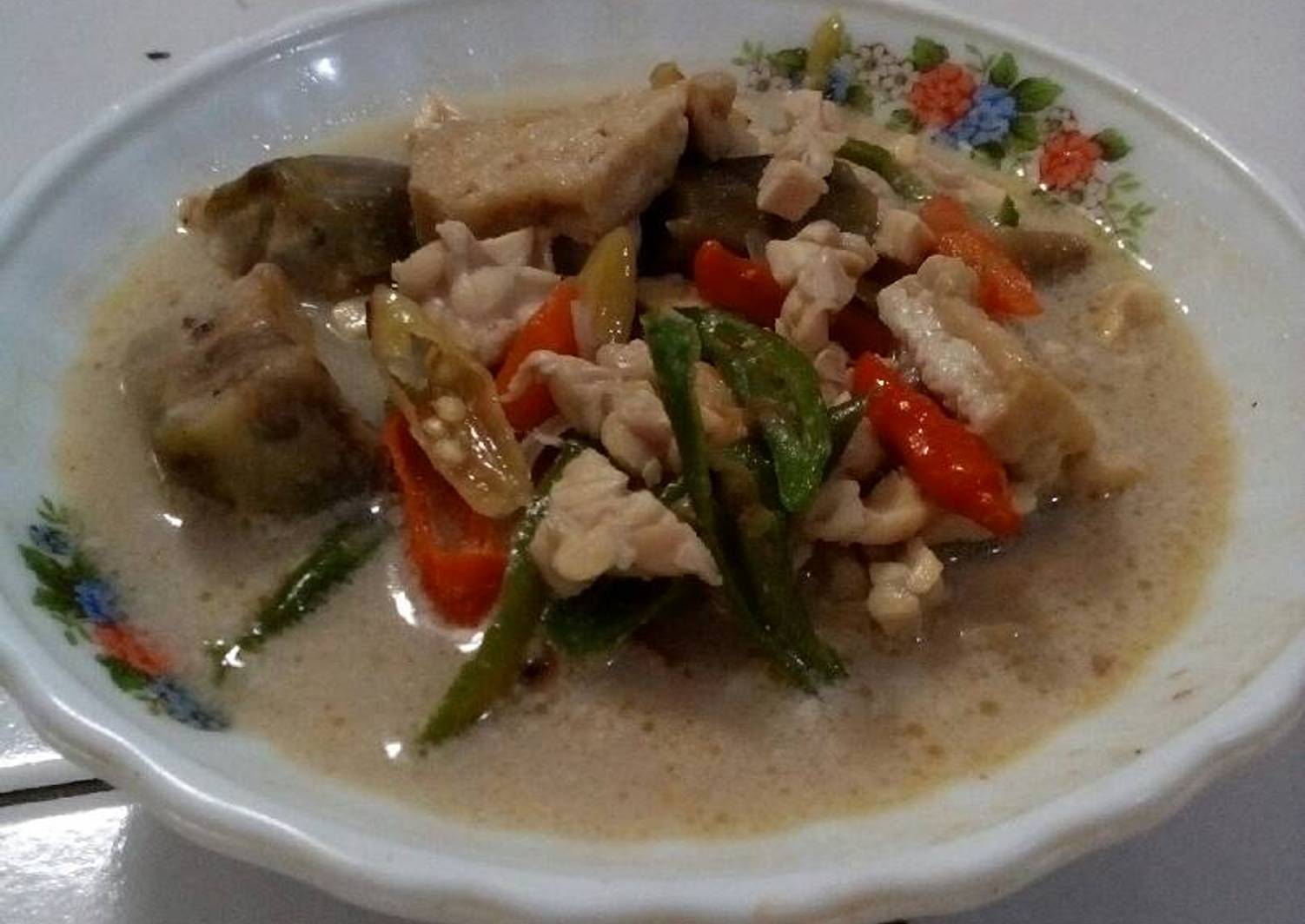  Resep Sayur lodeh tahu tempe ndeso takaran sesuai selera ya oleh 
