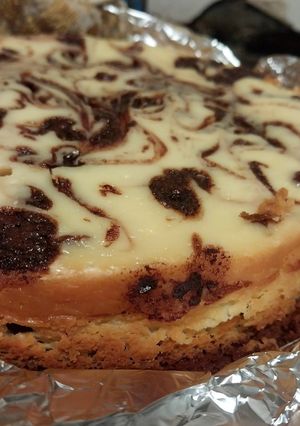 Una foto de Brownie Cheesecake😁