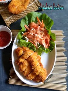 Foto resep Chicken katsu ll salad