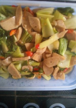 Foto resep Tumis pokcoy dan bakso