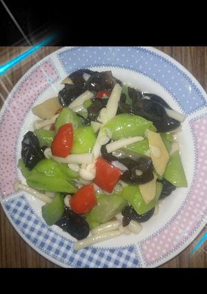 Foto resep Tumis oyong jamur