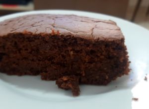 Foto de Bolo de aveia e cacau
