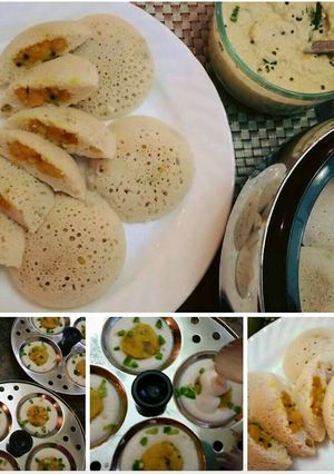 A picture of Stuffed Idli.