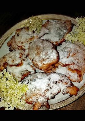 Kanálas bodza fánk recept fotója