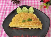 Gambar omelet mie kering