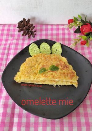 Foto resep Omelette mie